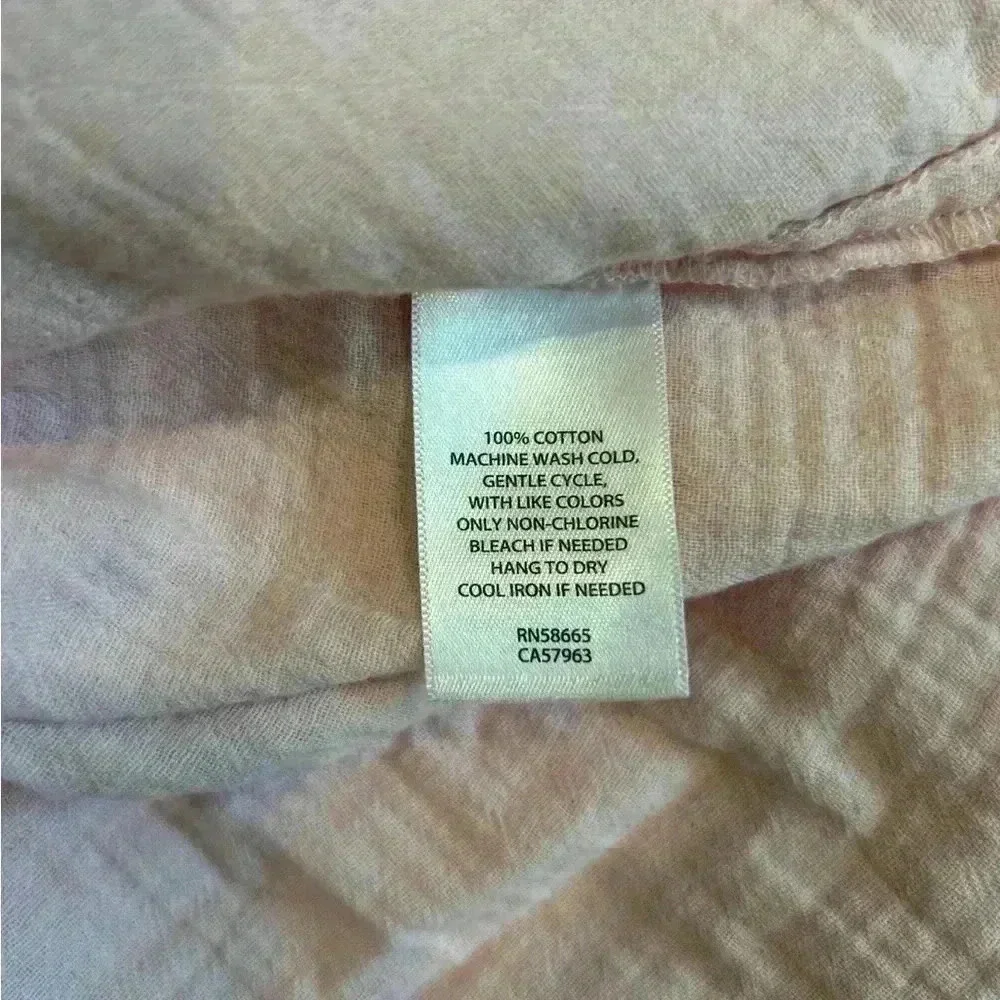 Caslon pink short sleeve top in size large - Picture 4 of 4